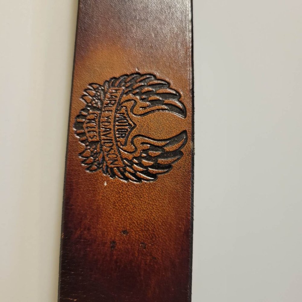 Genuine Leather Harley Davidson Belt